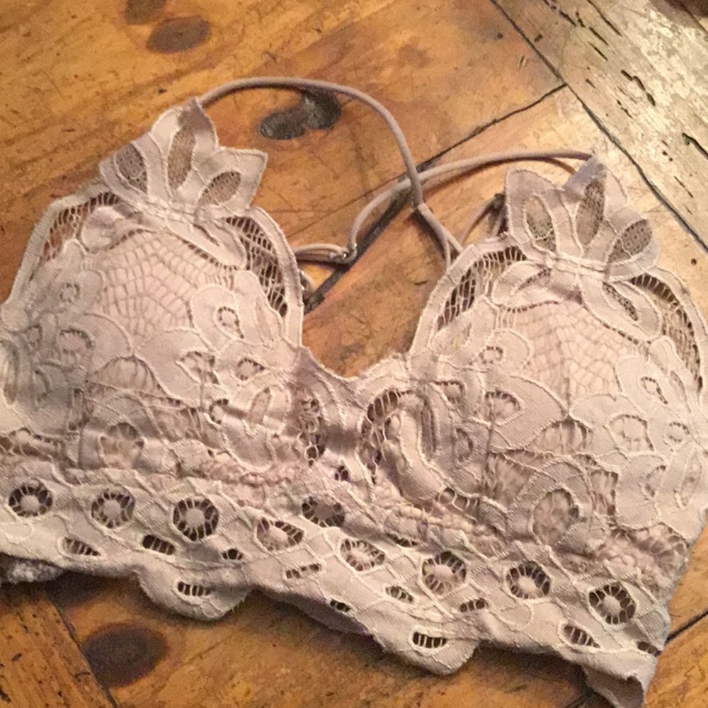 Nude colored bralette